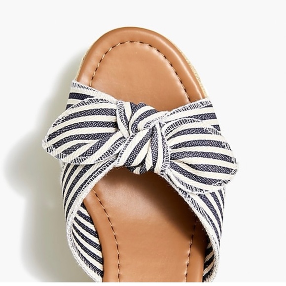 J. Crew Canvas Bow Espadrilles - Picture 8 of 9